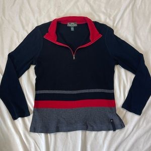 L-RL LAUREN ACTIVE Vintage Cotton Sweater - Size xlarge